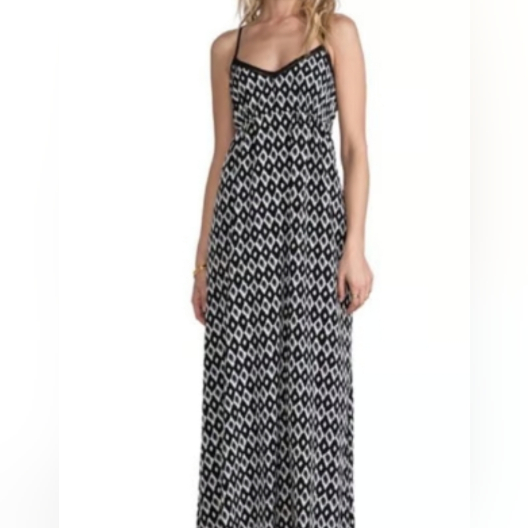 Greylin Kaufman Strappy Maxi Dress Sz Xs